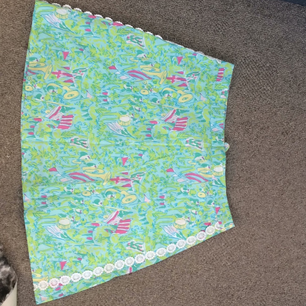 MAKE OFFERS Lilly Pulitzer Hops N Pops Skirt 12